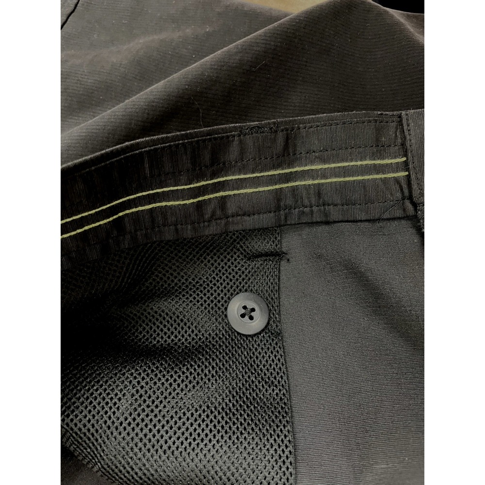 New IZOD XFG Golf Shorts Mens Classic Fit Black Flat Frnt Style5063 Size 40 NWT - Picture 12 of 16